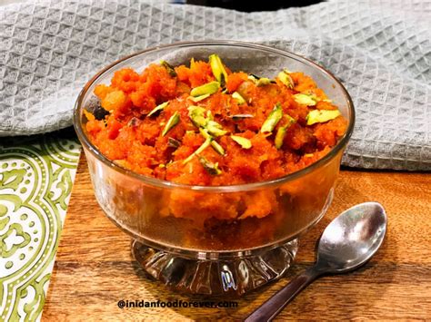 Gajar Halwa In Pressure Cooker Without Grating - Without Khoya Without Condensed Milk Gajar ...