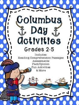 Columbus Day Activities by Christi's Creative Corner | TpT