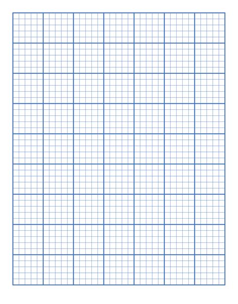 Full Page Graph Paper Template