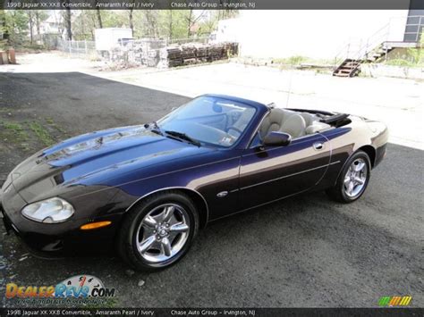 1998 Jaguar XK XK8 Convertible Amaranth Pearl / Ivory Photo #16 ...