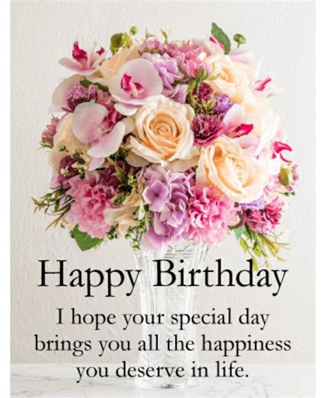 Pin by Merly Igharas on Birthday wishes flowers | Happy birthday flowers wishes, Birthday wishes ...