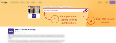 Track Your Shipment | FedEx Ground Tracking Service