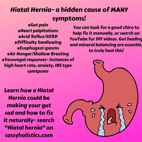 Hiatal Hernia- A Hidden Cause of MANY Symptoms! | Hernia symptoms, Hiatus hernia, Nerve health