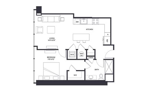 Harbour | Floor Plans - Studio, 1, 2, or 3 Bed Apartments | The Eastern