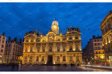 Hotel de ville (City hall) in Lyon, France | Architecture Stock Photos ...