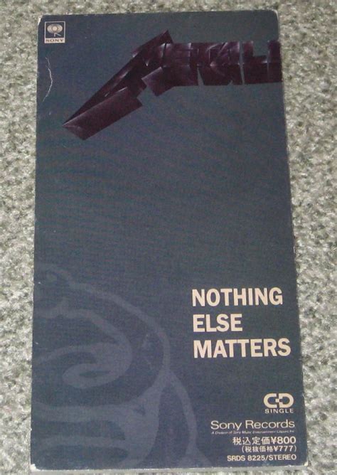 Metallica Nothing else matters (Vinyl Records, LP, CD) on CDandLP