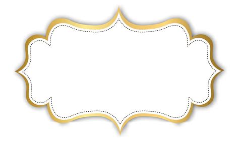 Gold Frame Border Design