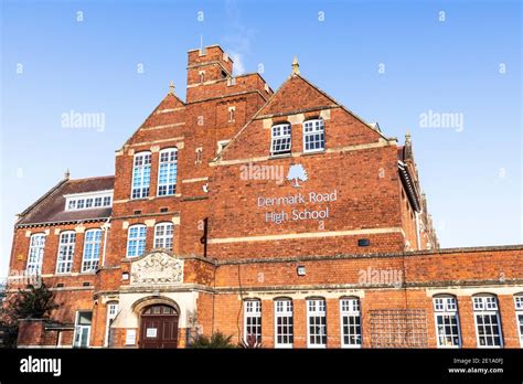 Denmark Road High School, Kingsholm, Gloucester UK Stock Photo - Alamy