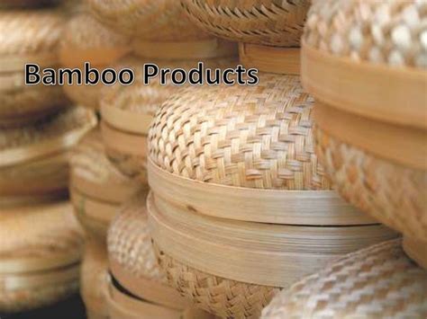 Bamboo products - www.nectar.org.in