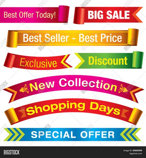 Discount Banners. Vector & Photo (Free Trial) | Bigstock