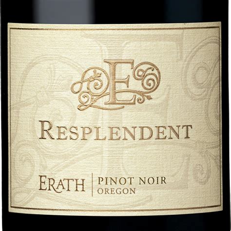 Erath Resplendent Pinot Noir 2019 750ml - Buster's Liquors & Wines