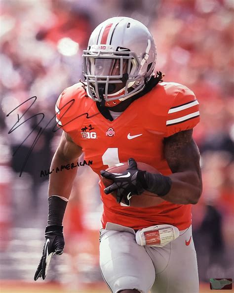 Bradley Roby Ohio State Buckeyes 16-1 16x20 Autographed Photo ...