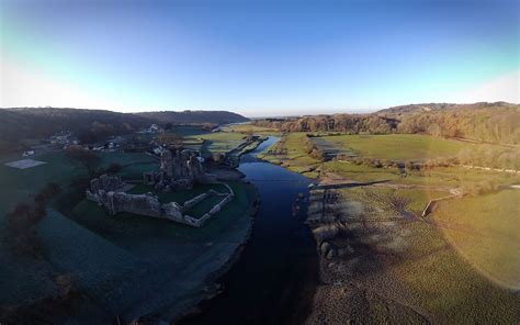 Ogmore Castle - Drone Photography