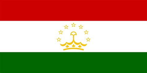 NATIONAL FLAG OF TAJIKSTAN | The Flagman