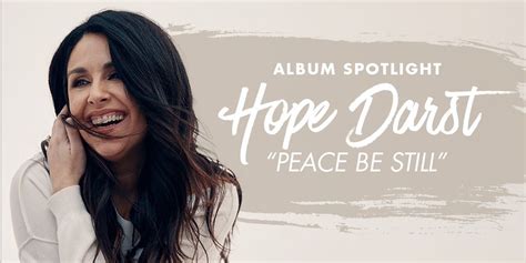 Hope Darst Releases Powerful Debut Album "Peace Be Still" | Debut album ...