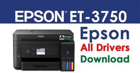 Epson ET-3750 Printer/Scanner Driver Free Download