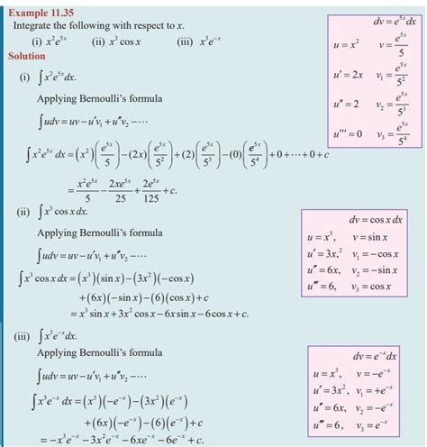 Bernoulli’s formula for Integration by Parts