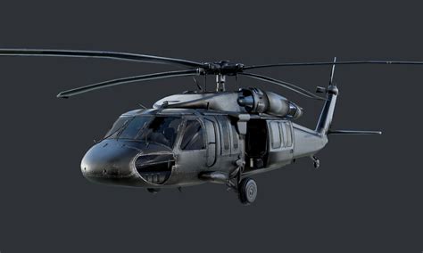 3D Game Asset Store - GAME READY Sikorsky UH60 Black Hawk Helicopter ...