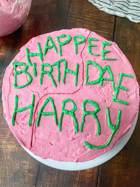 Fantastic Feasts: Harry Potter's 11th Birthday Cake (gluten free ...