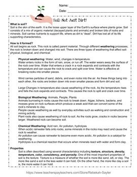 Soil, Mountains, Topography, Volcanoes & Earthquakes: Earth Science-Geology