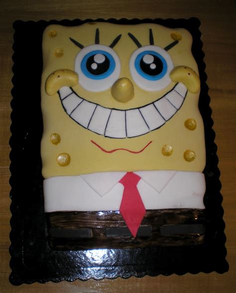 Cake designer: Bolo cara do Spongebob/ Spongebob's face Cake