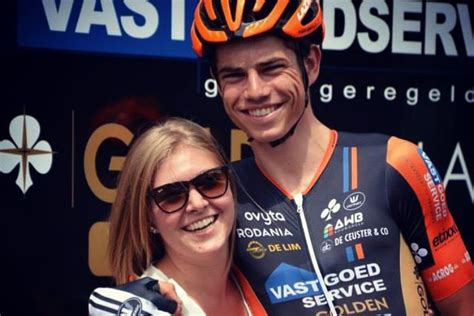 Wout Van Aert Wife Sarah De Bie Is A Proud Mom