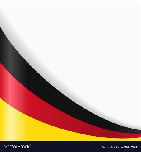 German flag background Royalty Free Vector Image