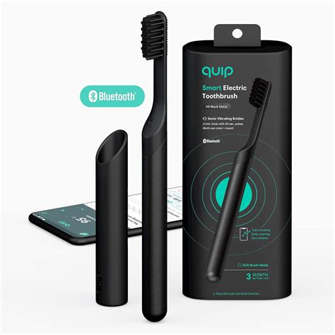 Buy Quip Electric Toothbrush - Black Color - Electric Brush and Travel ...