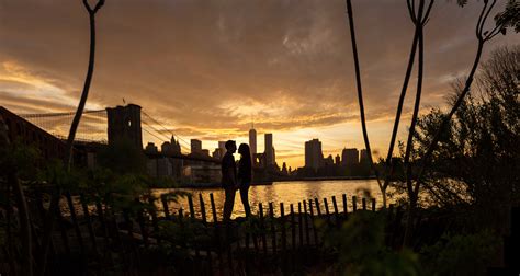 Brooklyn Bridge at Sunset - Michael Justin Studios