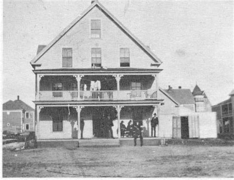 Eureka Hotel, Danforth, Maine - housed employees who worked the river ...