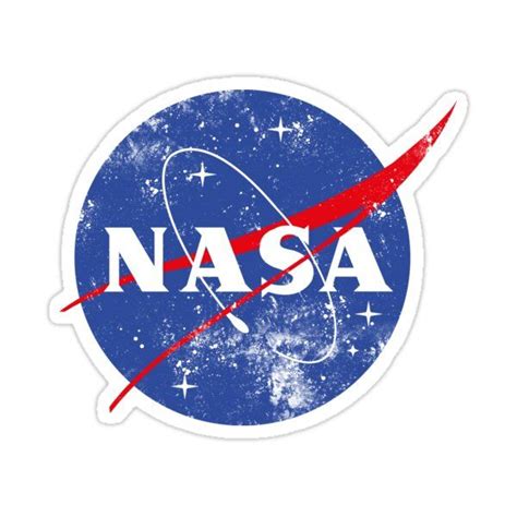 NASA Sticker by BRVART in 2021 | Nasa sticker, Vintage nasa, Nasa stickers