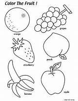 Fruits coloring Pages For  craftsactvities and Worksheets sketch template