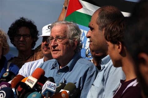 Reflections on Noam Chomsky's visit to Gaza | The Electronic Intifada