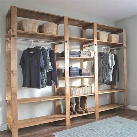 Pinterest's home trends 2017 - 9 style ideas to steal | Wood closet shelves, No closet solutions ...