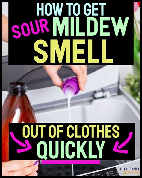 How To Get Mildew Smell OUT Of Clothes & Soured Laundry QUICKLY Wet Clothes, Cleaning Clothes ...