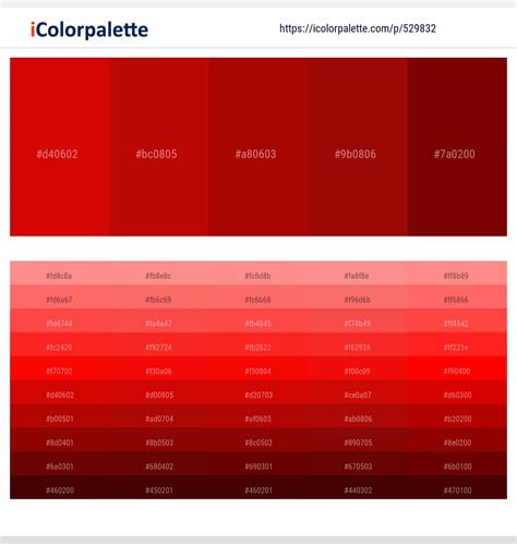 130+ Latest Color Schemes with Red And Maroon Color tone combinations ...