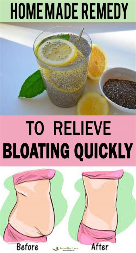 Homemade Remedy To Relieve Bloating Quickly - Remedies Lore