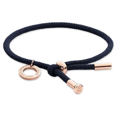 Paul Hewitt Women Vitamin Sea Navy Blue Bracelet Rose Gold Self ...