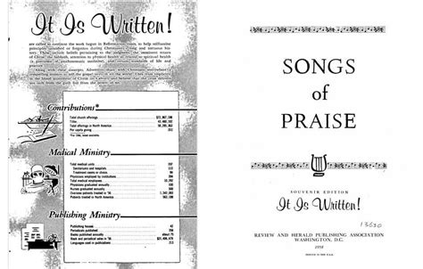 Download Songs of Praise Hymnal Book [Sheet Music] in PDF