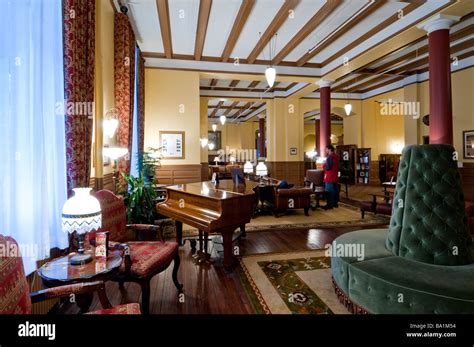 Lobby of Hotel Colorado, Glenwood Springs, Colorado Stock Photo - Alamy