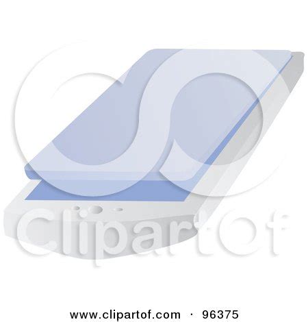 Royalty-Free (RF) Clipart Illustration of a Flatbed Computer Scanner by Rasmussen Images #96375