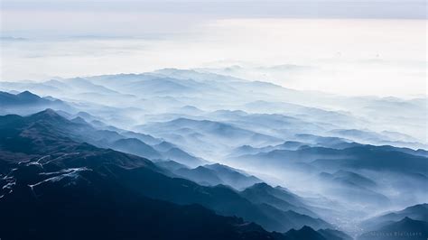 HD wallpaper: mountain with fog, mountains, mist, nature, beauty in nature | Wallpaper Flare