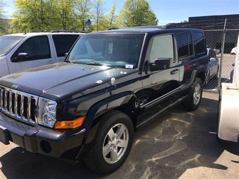 2007 JEEP COMMANDER 4X4, 4DR SUV, BLACK, VIN # 1J8HG48K17C546934