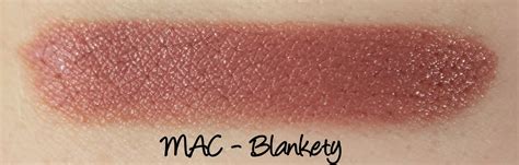 MAC Blankety Lipstick Swatches & Review - Lani Loves