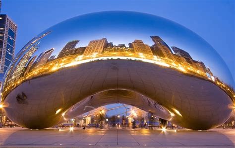 Chicago bean sculpture | Art: World Sculptures | Pinterest