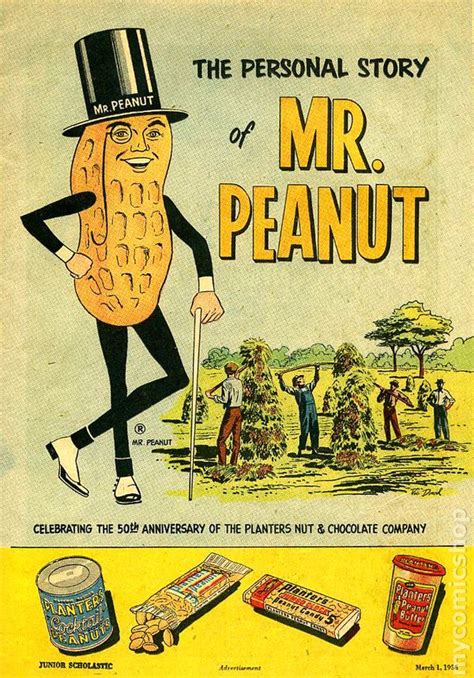 Personal Story of Mr. Peanut (1956) comic books