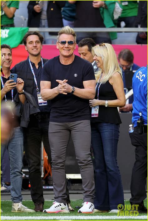 Gordon Ramsay Attends Super Bowl 2023 Ahead of 'Next Level Chef' Season ...