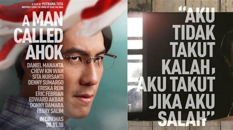 Kumpulan Quotes Film 'A Man Called Ahok', Ini Pesan Inspiratif Basuki ...