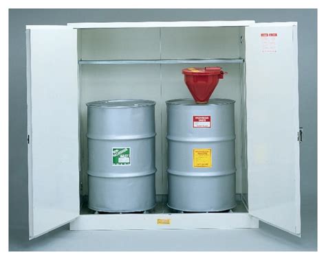 Justrite™ Indoor Drum Storage Cabinet | Fisher Scientific