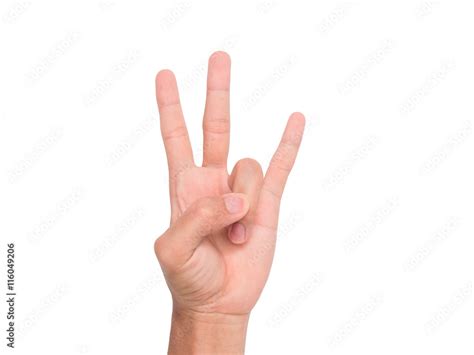 Three Finger Sign